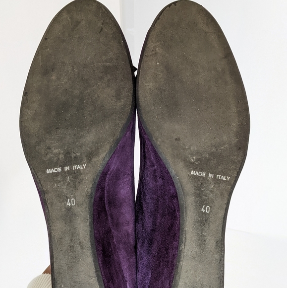 Vintage Rue du jour suede wedges - Picture 12 of 15